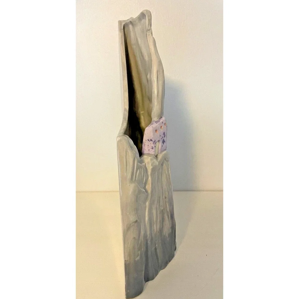 Vintage Native American South Western Ceramic Home Decor with Pocket 9.5 inches - Picture 2 of 9